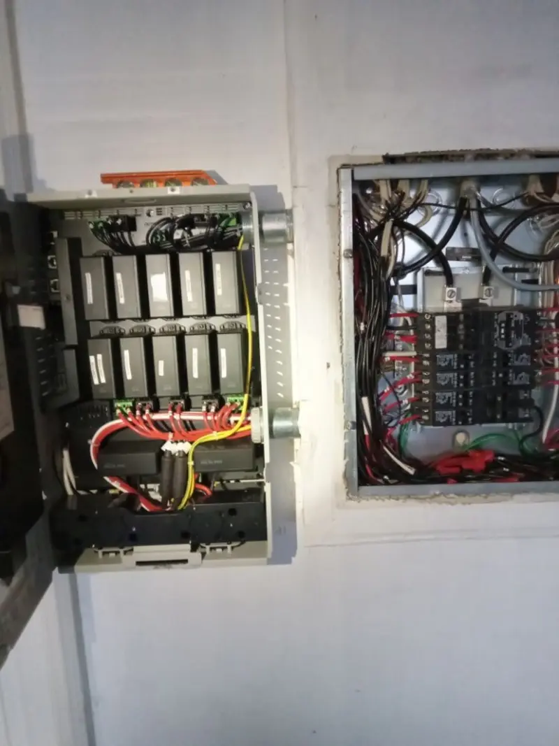 Electrical panel upgrade completed for Carbon Monoxide Detector Installation in Marshfield